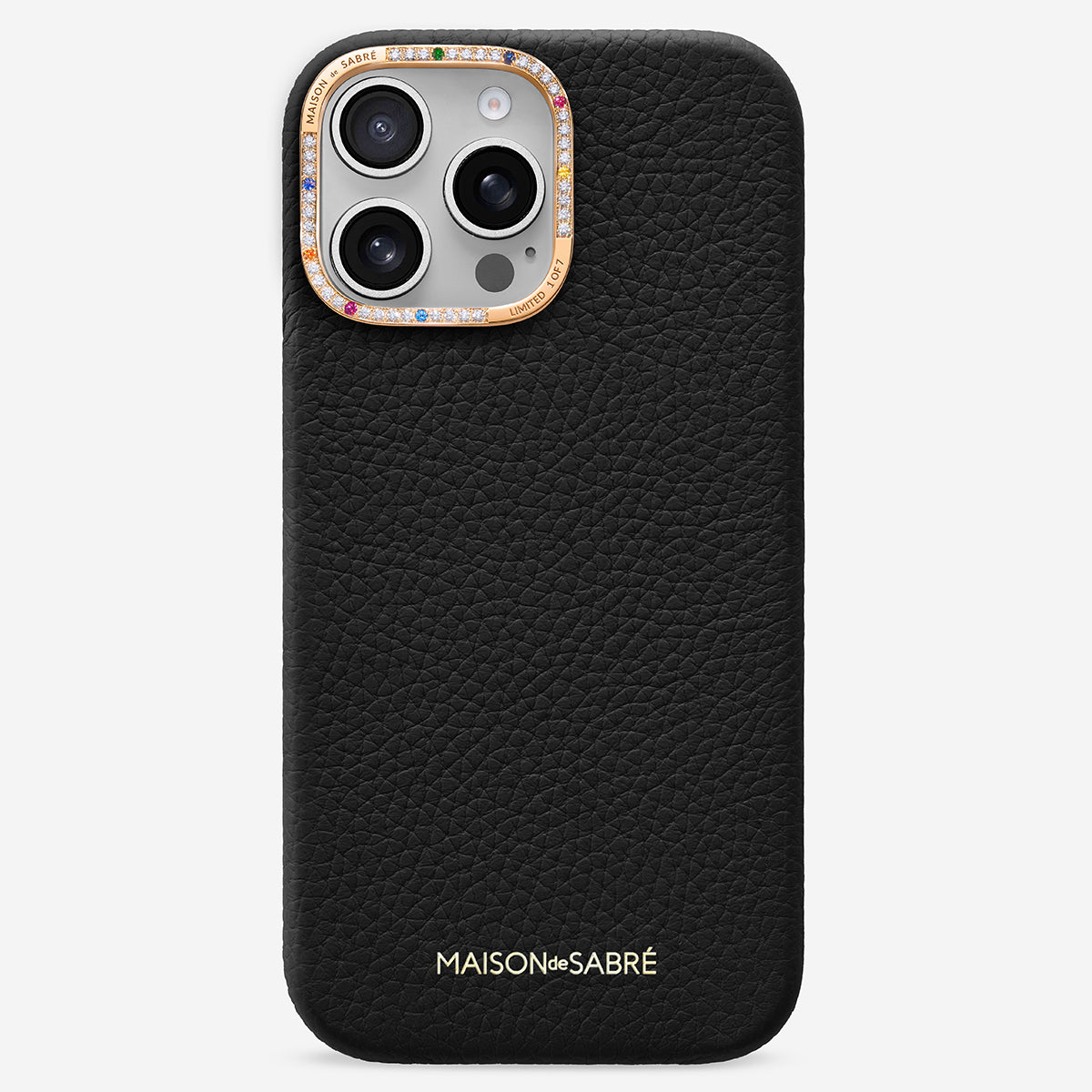 Anniversary Edition Phone Case in Black Caviar – MAISON de SABRÉ