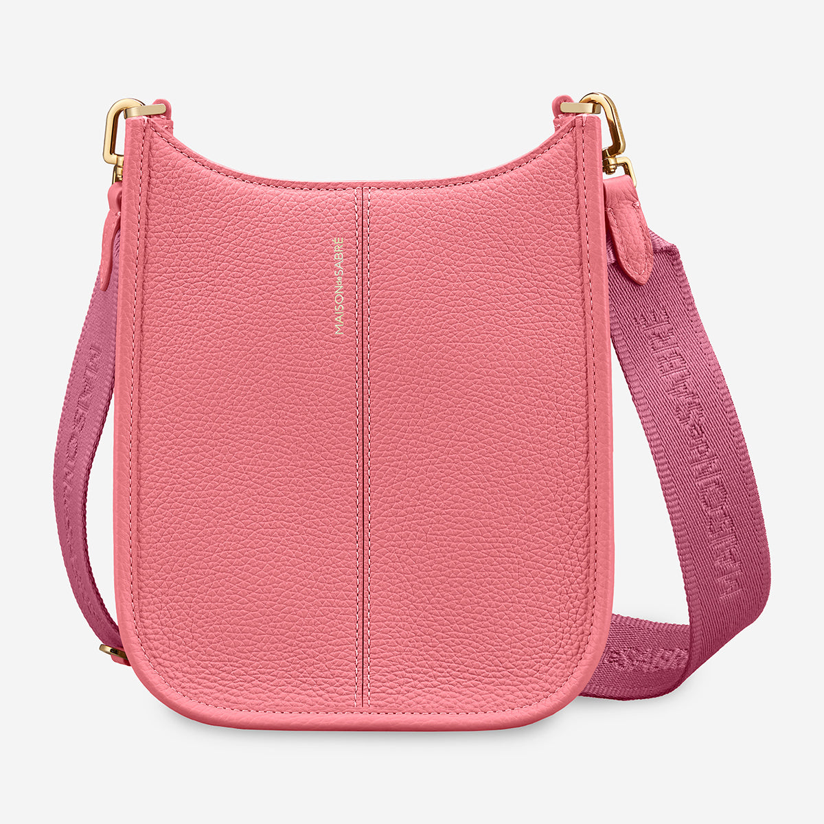 Mini Saddle Bag in Candy Pink | MAISON de SABRÉ