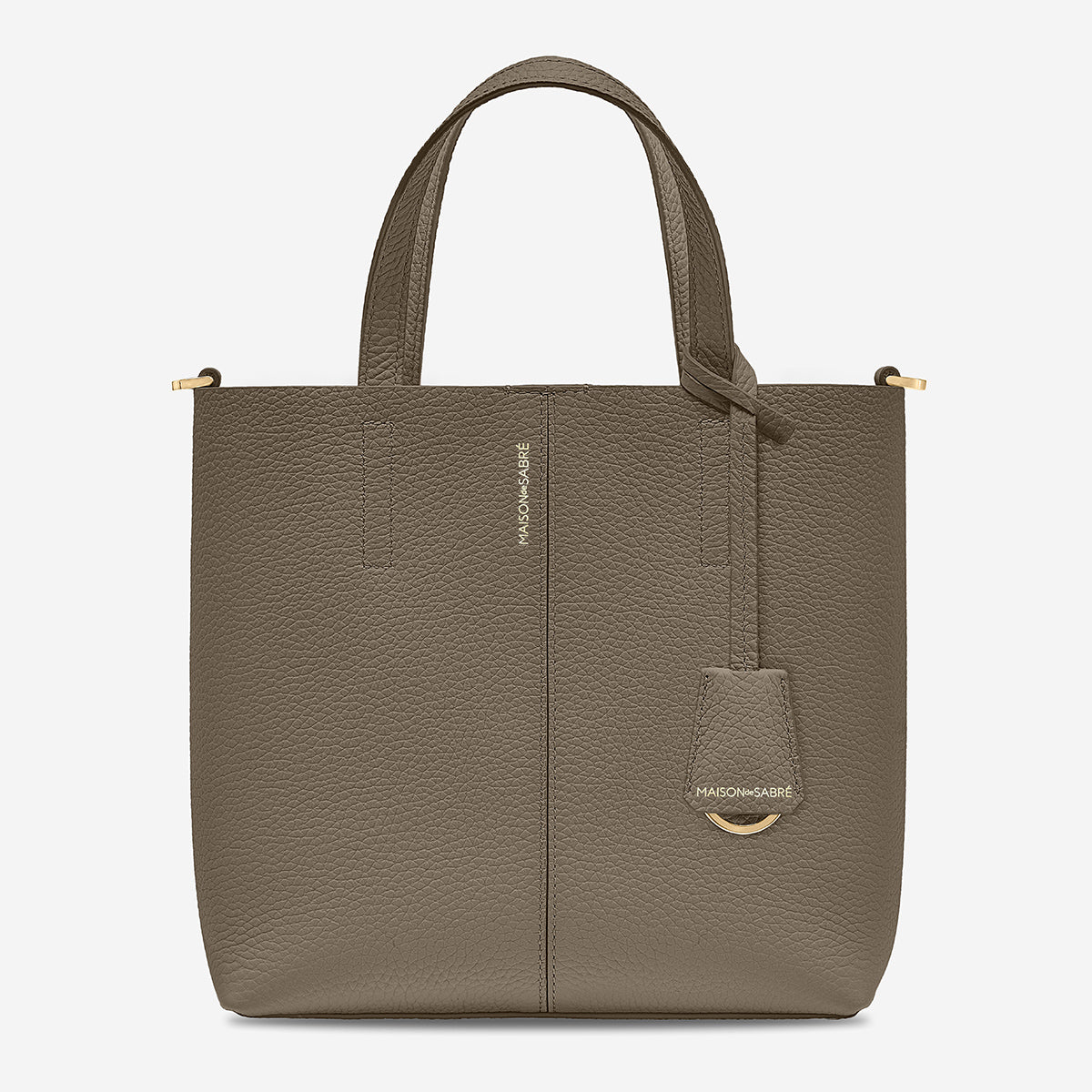Small Soft Tote in Cashmere Matcha | MAISON de SABRÉ