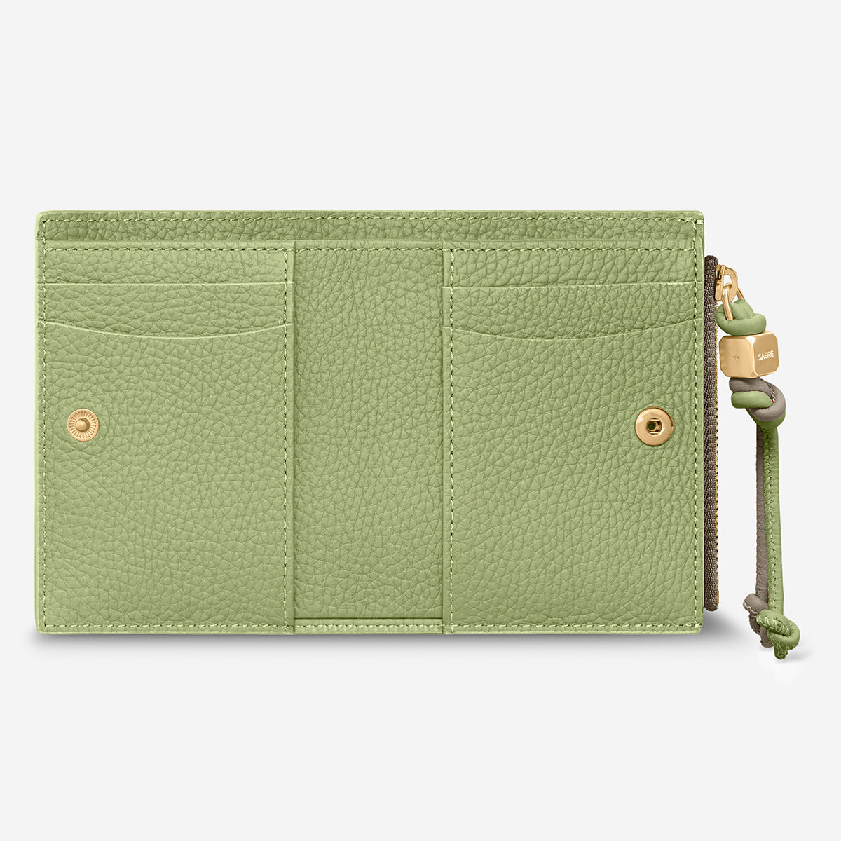 The Bifold Wallet - Cashmere Matcha