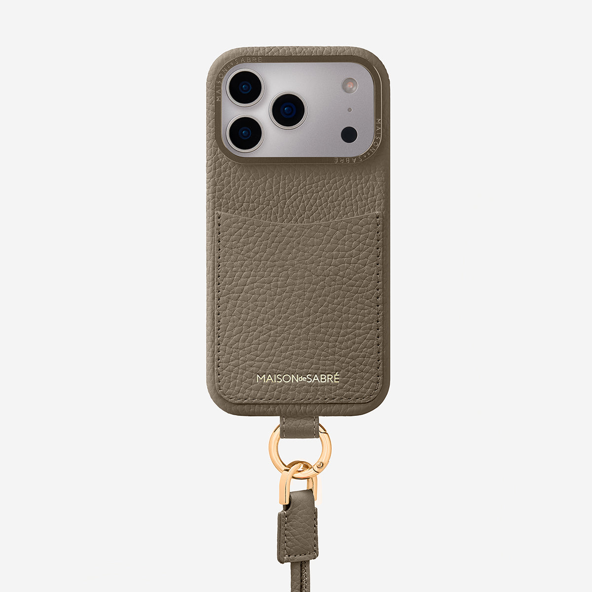 The Sling Phone Case iPhone 17 Pro - Cashmere Clay – MAISON de SABRÉ