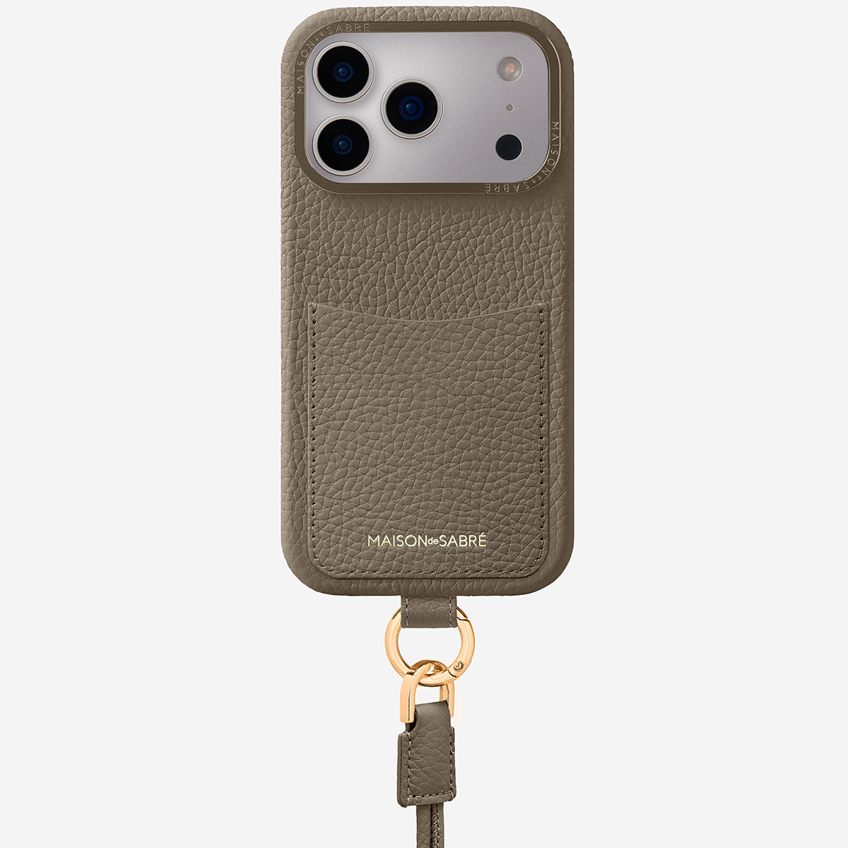 The Sling Phone Case iPhone 17 Pro Max - Cashmere Clay – MAISON de