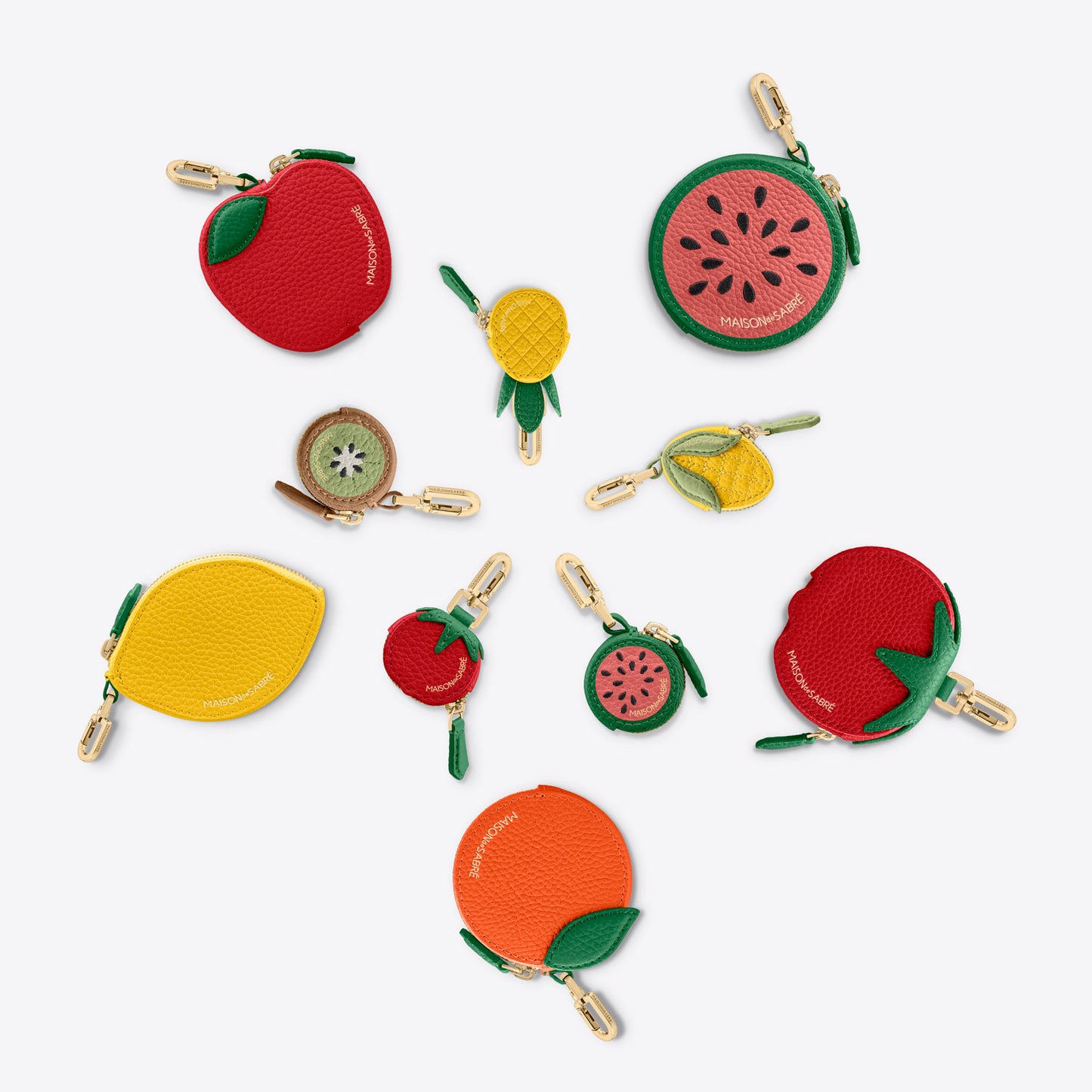 The SABRÉMOJI™ Fruit Coin Purse - Apple