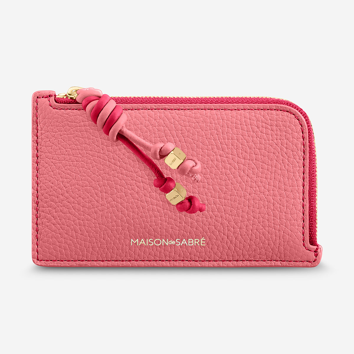 MAGNETPLUSHKEYRING CUSHION ジュンCARDHOLDER The SABRÉ de MAISON – Fuchsia Candy - Holder Card Zip アイドル
