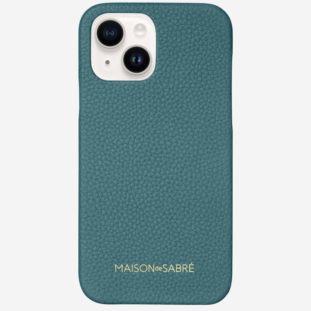 【未使用】MAISON de SABRÉ ブルー　iPhone14ケース Customised Leather iPhone 14 Cases – MAISON de SABRÉ