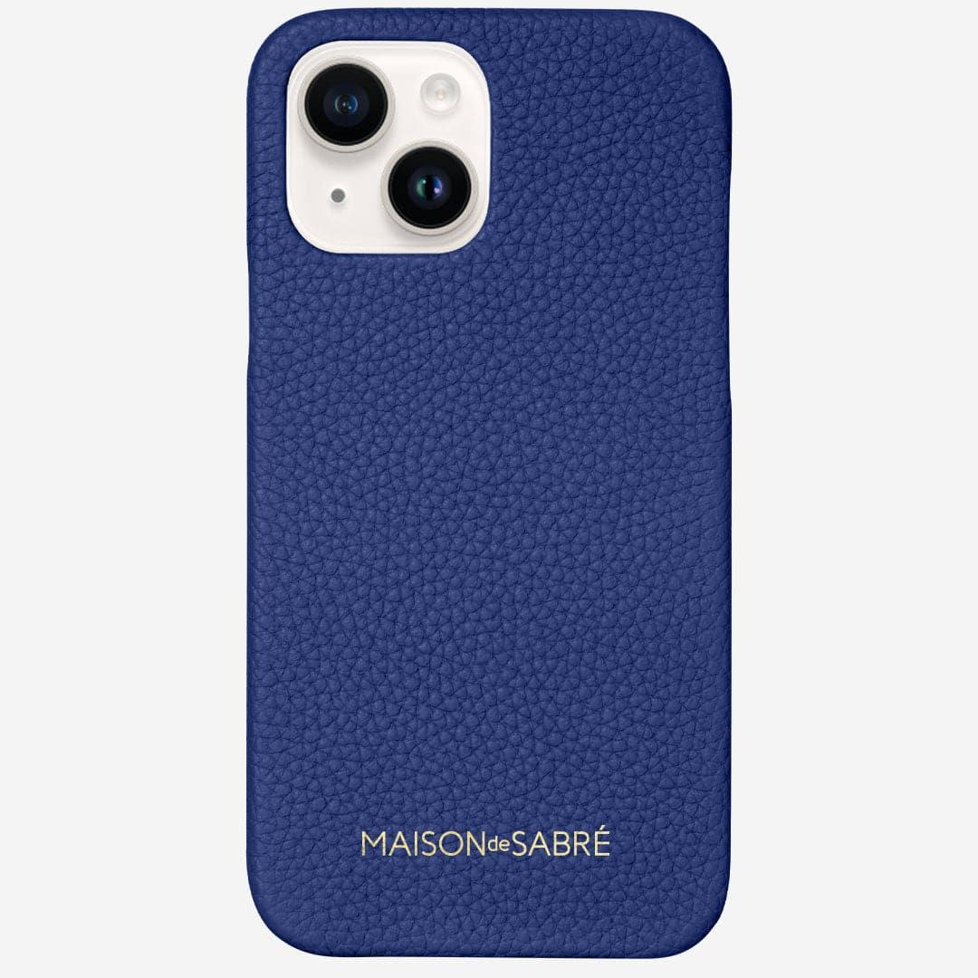 【未使用】MAISON de SABRÉ ブルー　iPhone14ケース 未使用】MAISON de SABRÉ ブルーiPhone14ケース