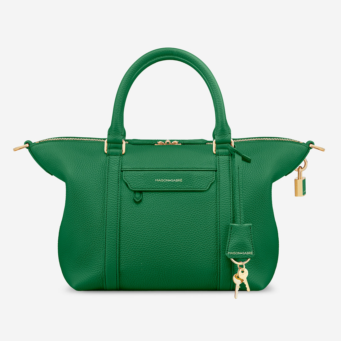 The Small Weekender - Emerald Green