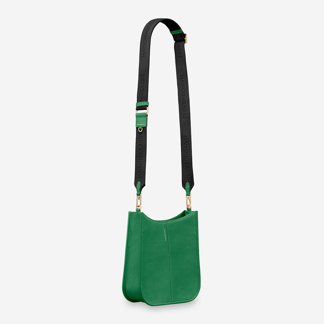 The Saddle Bag - Emerald Green