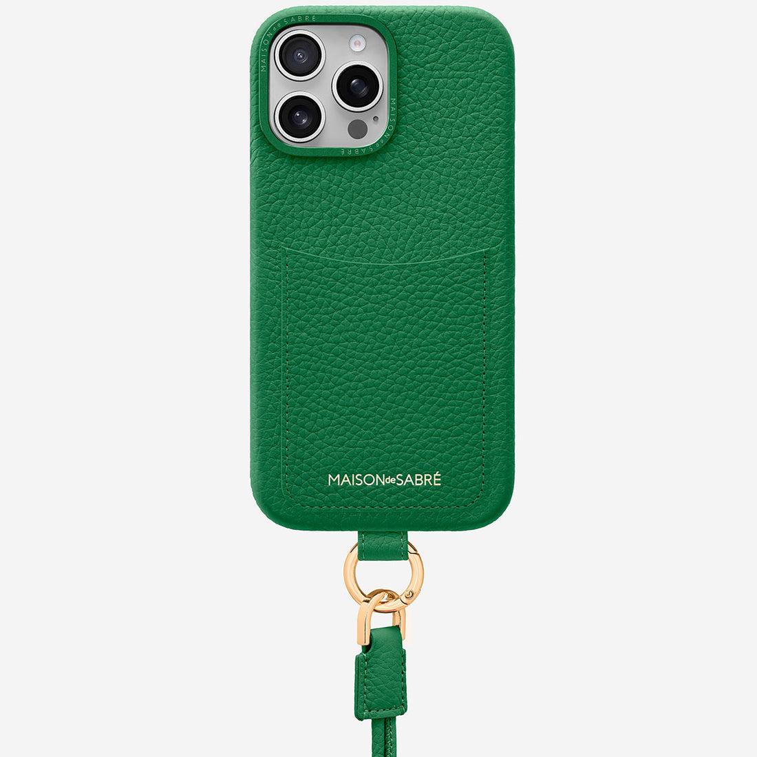 The Sling Phone Case iPhone 16 Pro Max - Emerald Green