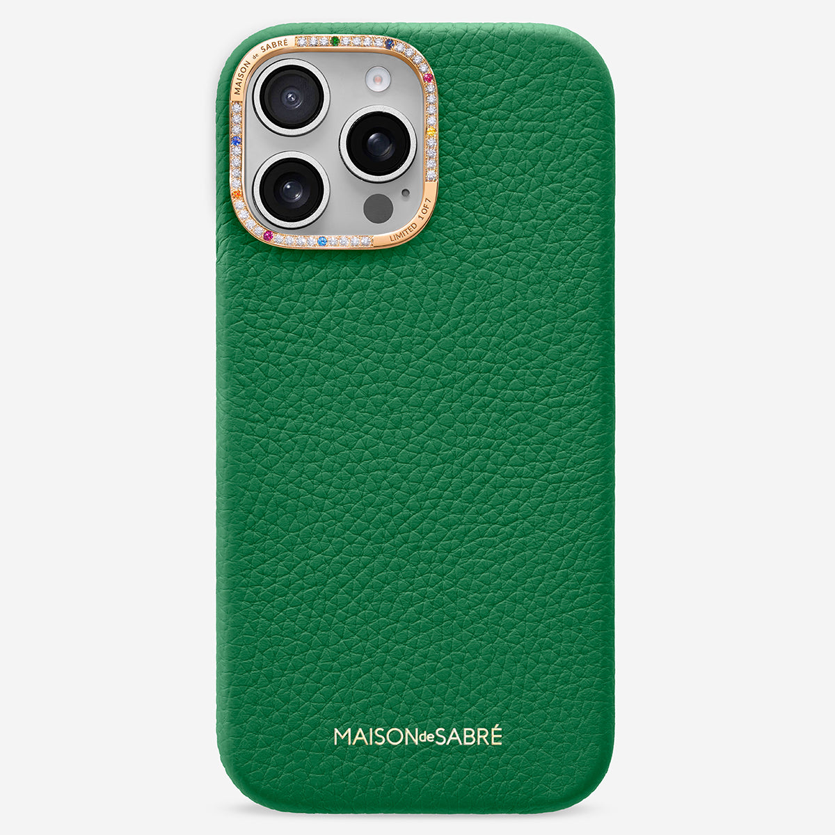 The Anniversary Edition Phone Case - Emerald Green MAISON de SABR The Anniversary Edition Phone Case - Emerald Green MAISON de SABR