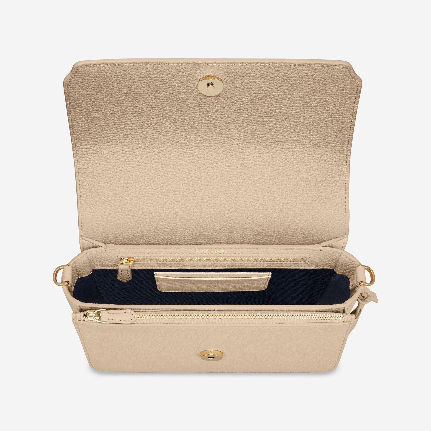 The Medium Flap Bag - Saharan Nude