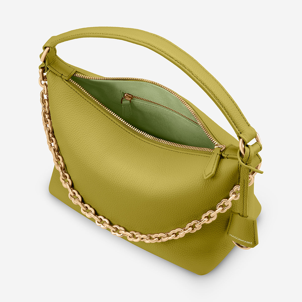 The Limited Edition Soft Hobo - Martini Green