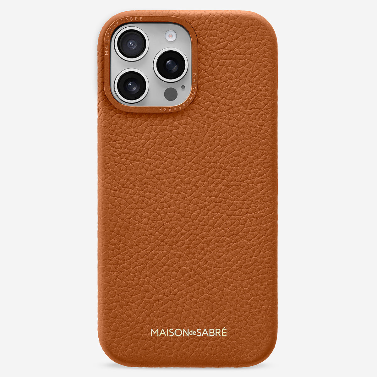 iPhone 16 Pro Case in Pecan Brown | MAISON de SABRÉ