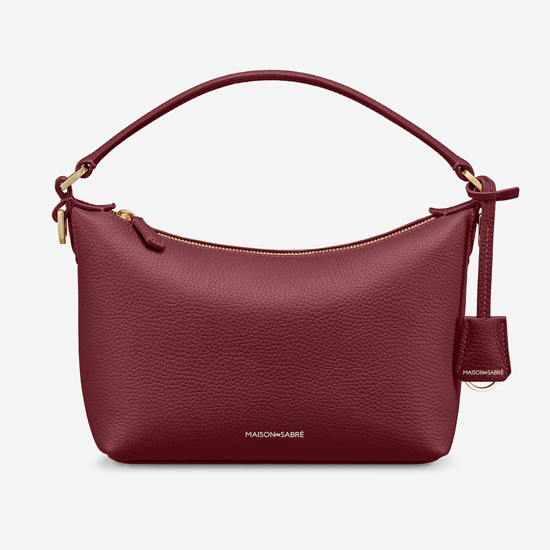 The Small Soft Hobo - Plum Red