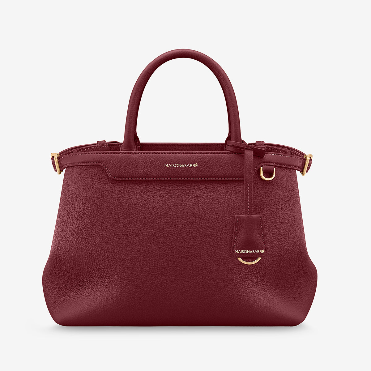 plum-red front