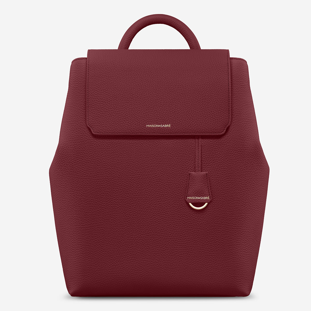 plum-red front