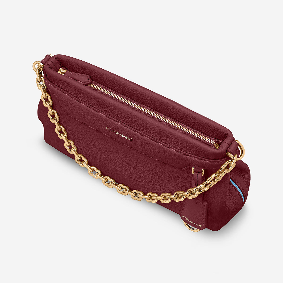 The Palais Soirée - Plum Red