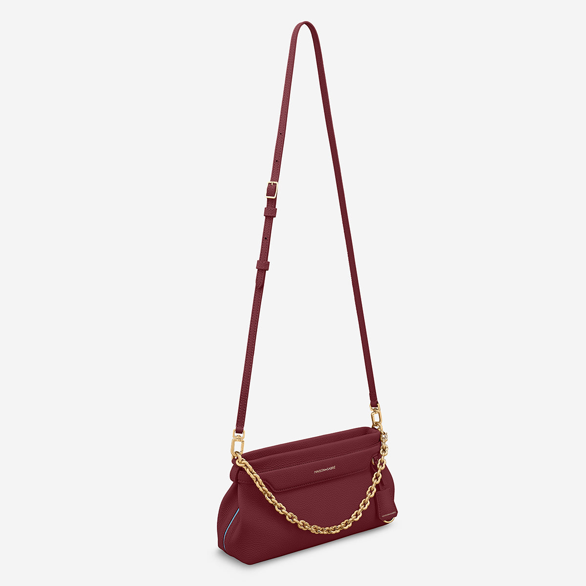 The Palais Soirée - Plum Red
