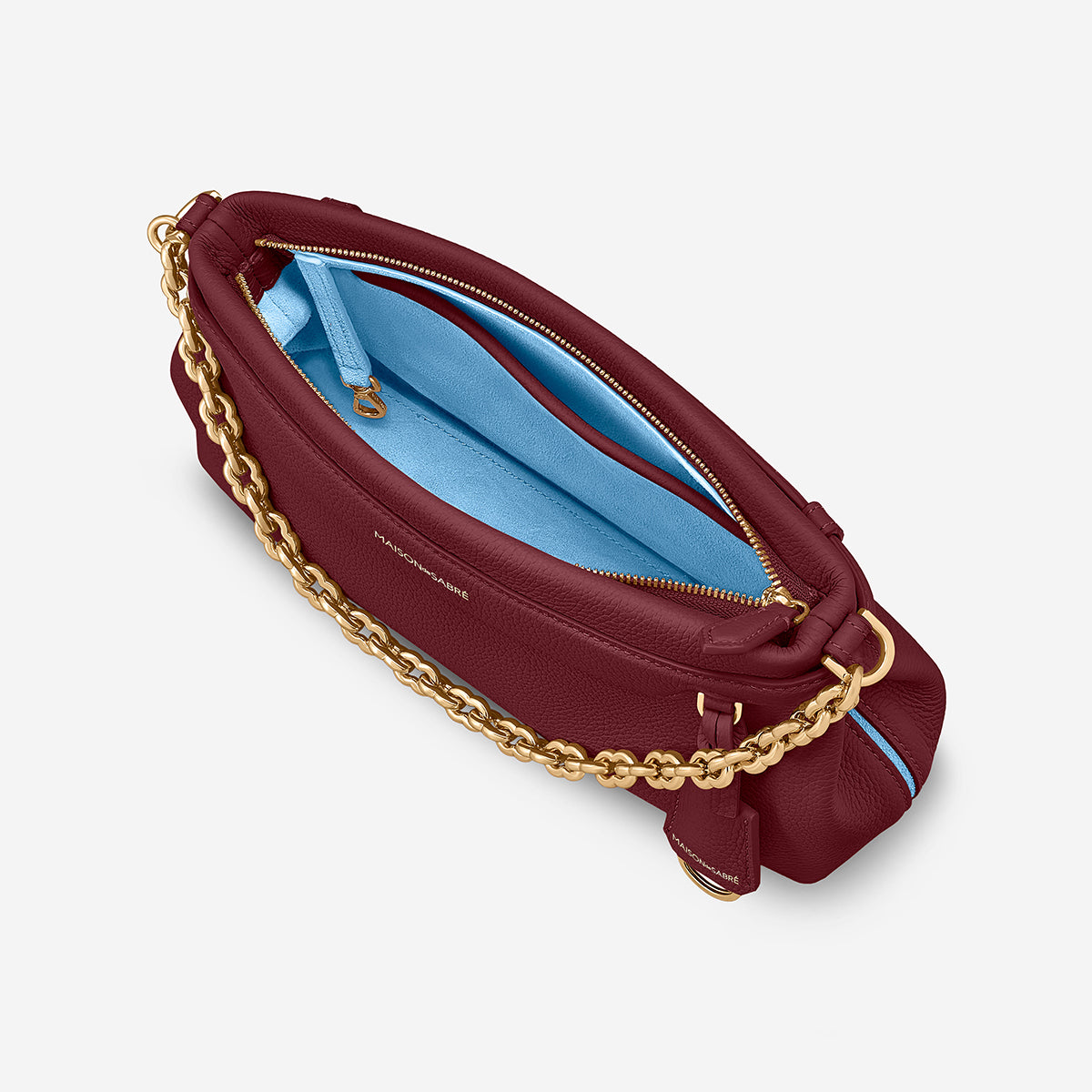 The Palais Soirée - Plum Red
