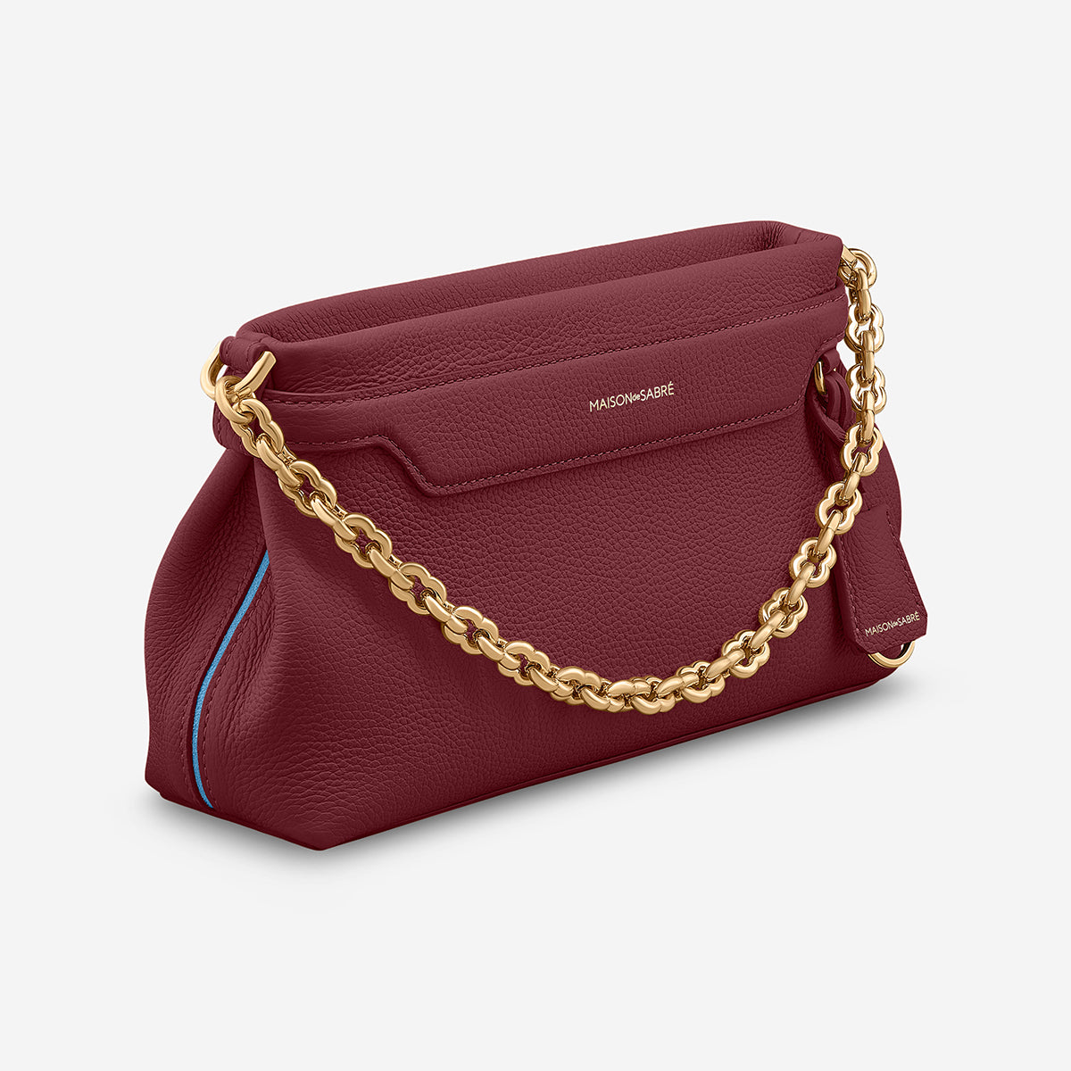 The Palais Soirée - Plum Red
