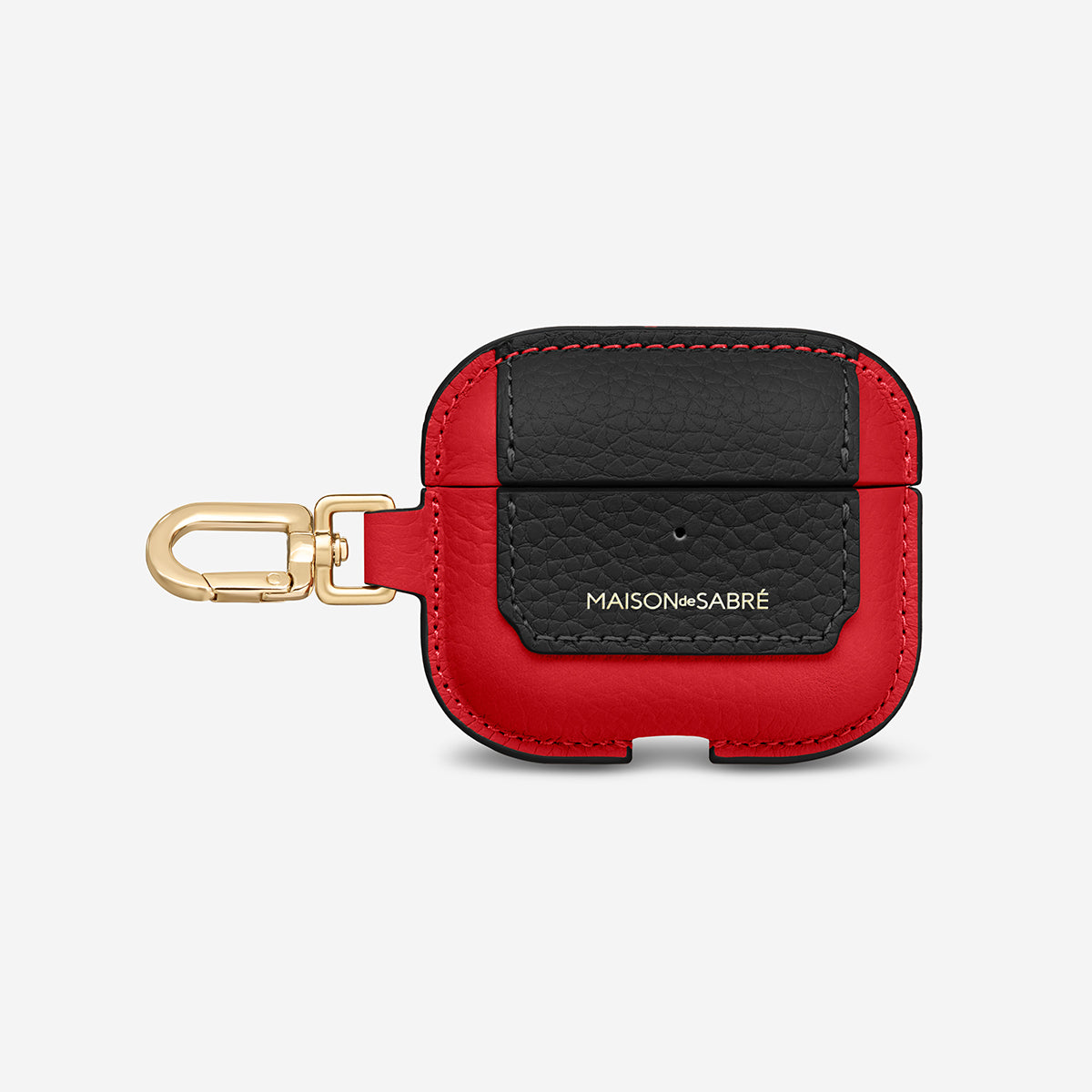 AirPods Pro 3 Case Charm in Rouge Noir | MAISON de SABRÉ