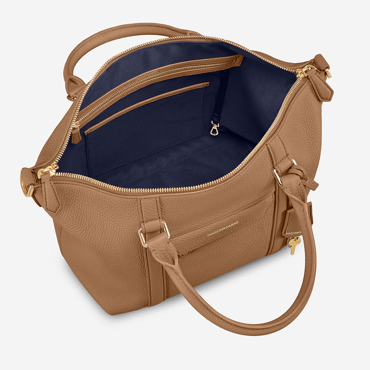 The Small Weekender - Sandstone Brown