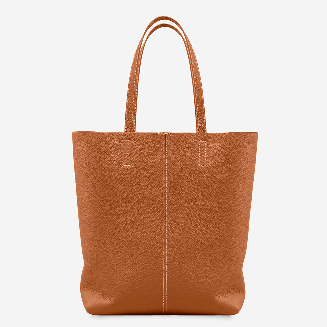 The Tall Soft Tote - Pecan Nude