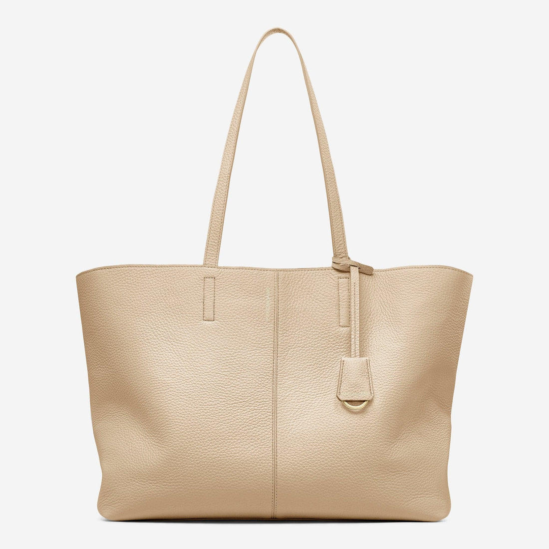 The Zipped Soft Tote - Saharan Nude