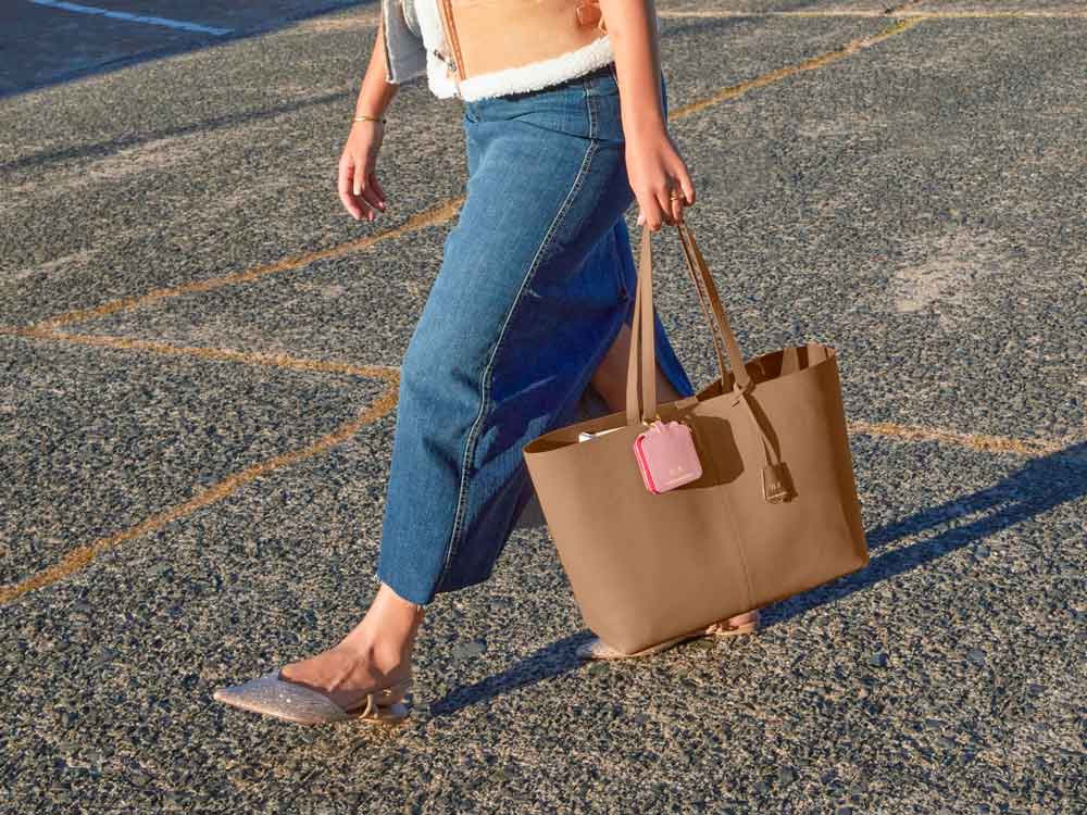 The Zipped Soft Tote