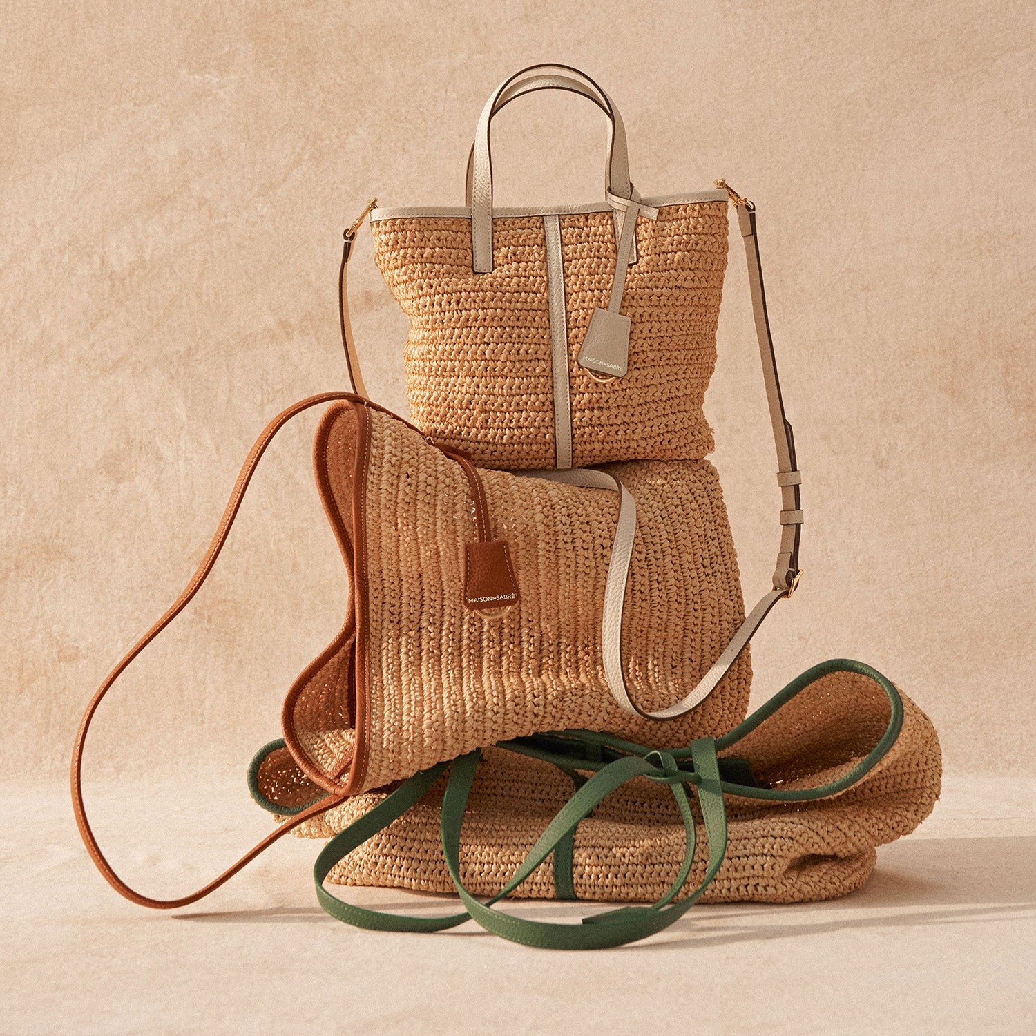 The Raffia Small Soft Tote