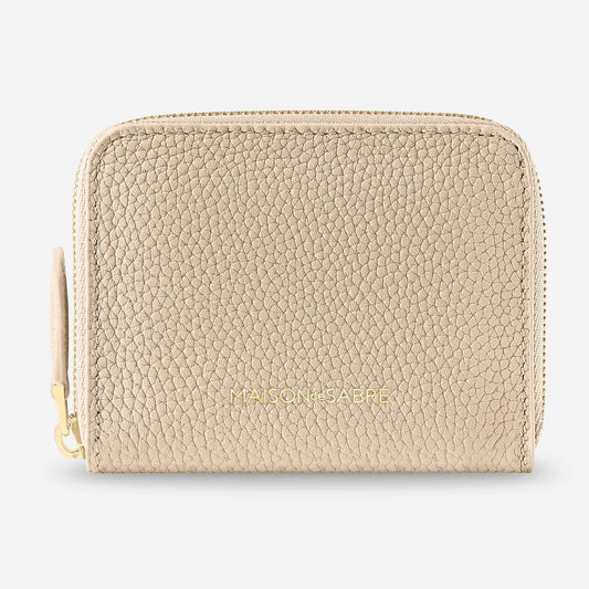 Zipped Wallet - Saharan Nude