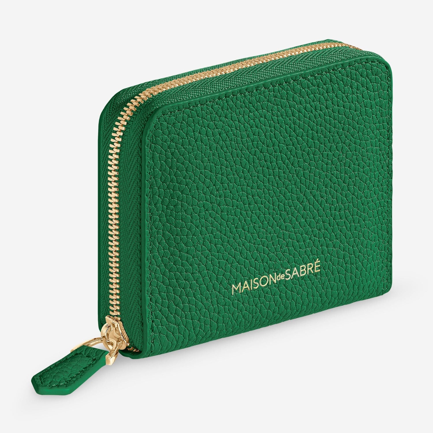 Customised Leather Zip Wallet – MAISON de SABRÉ