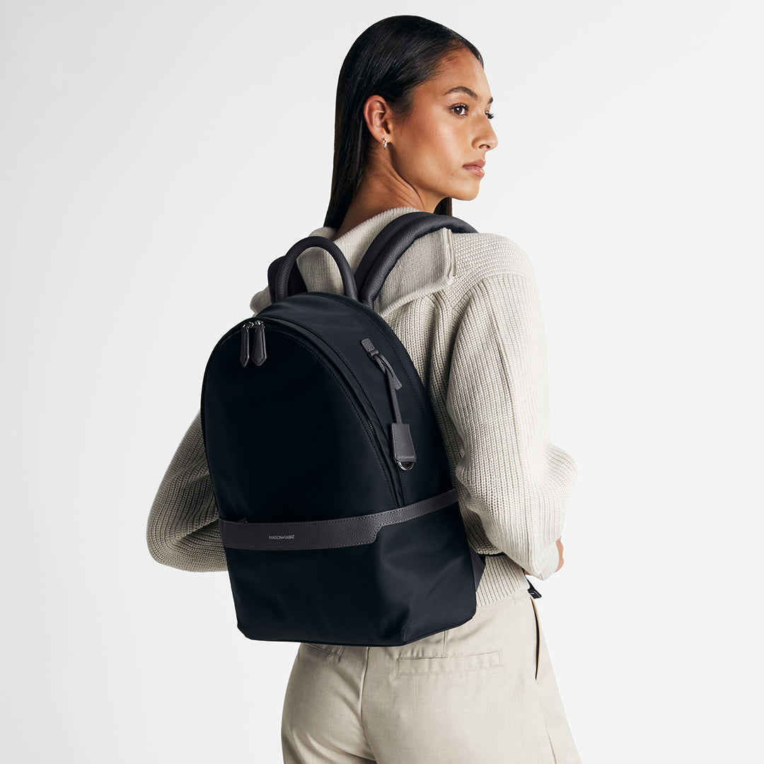 The Resilon™ Nylon Backpack - Graphite Grey