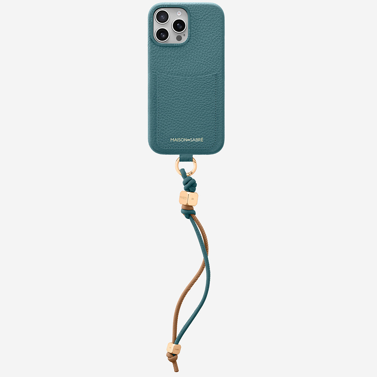 The Wristlet Phone Case iPhone 16 Pro - Bondi Blue