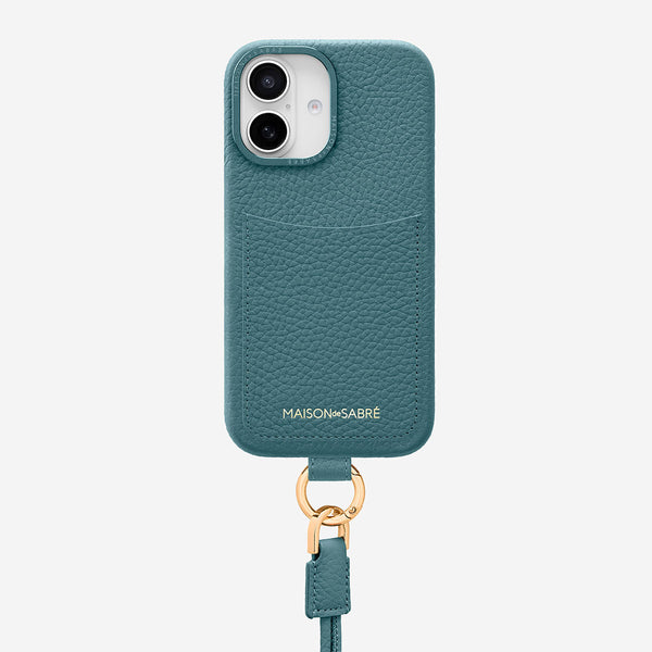 The Sling Phone Case iPhone 16 - Bondi Blue – MAISON de SABRÉ