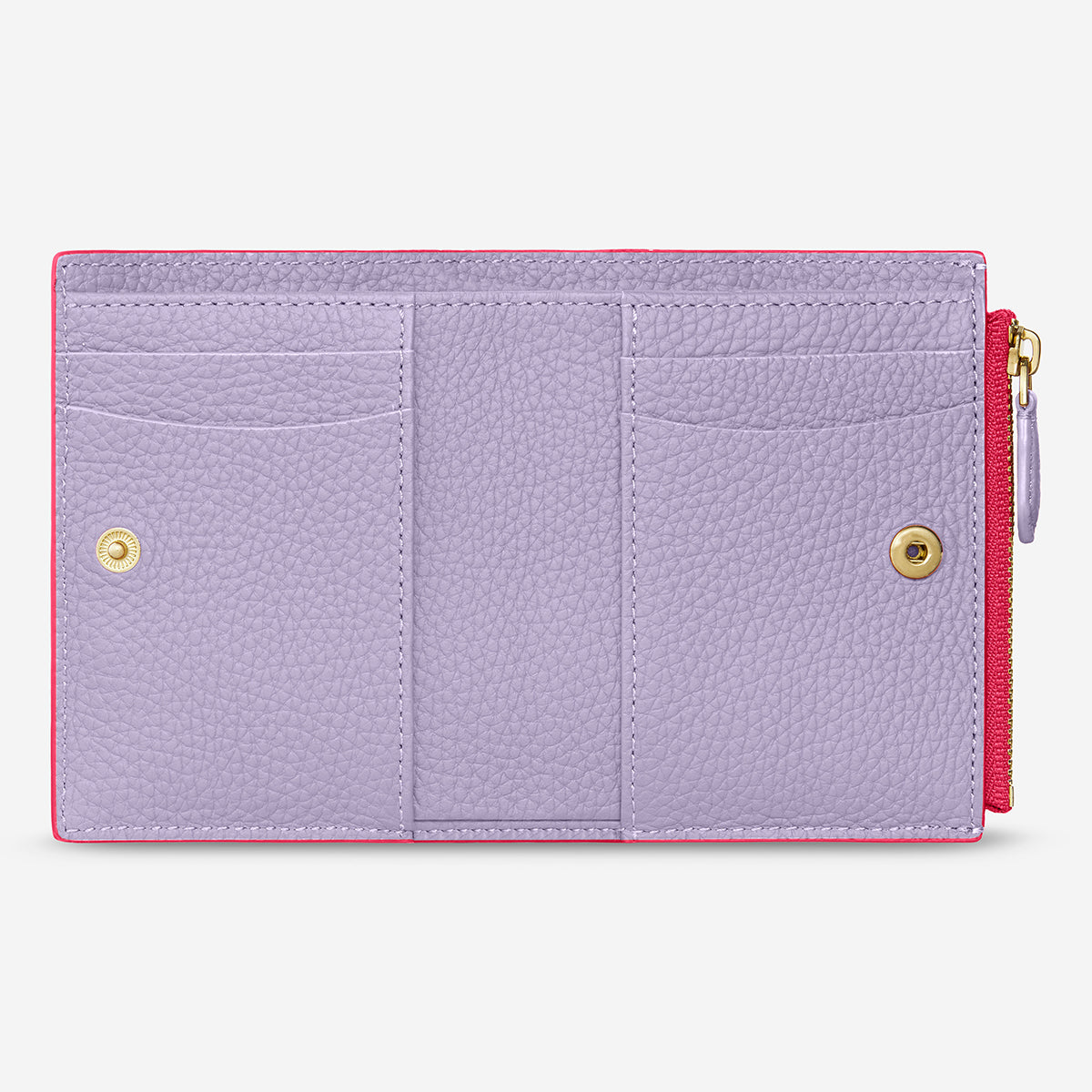 The Bifold Wallet - Fuchsia Lavender