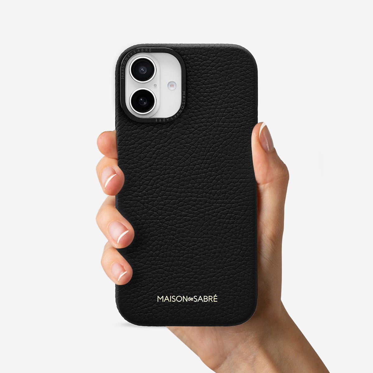 iPhone 16 Plus Case - Black Caviar