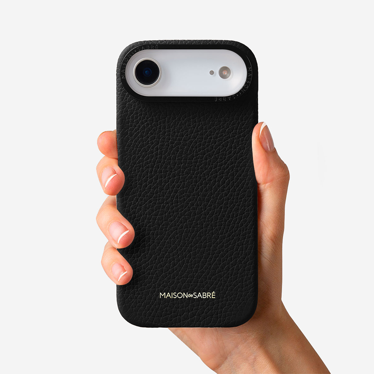 iPhone 17 Air Case in Black Caviar | MAISON de SABRÉ
