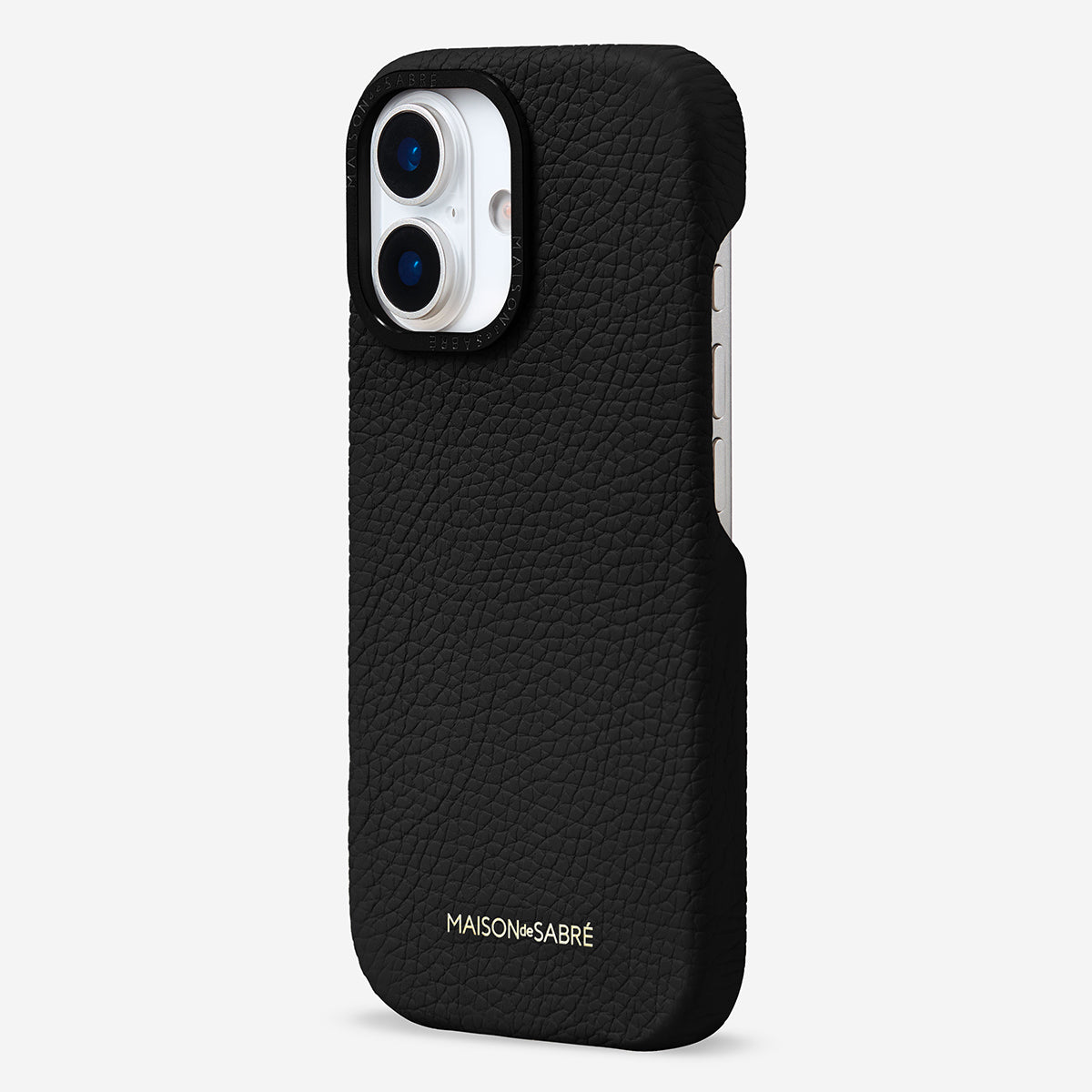 iPhone 17 Case in Black Caviar | MAISON de SABRÉ