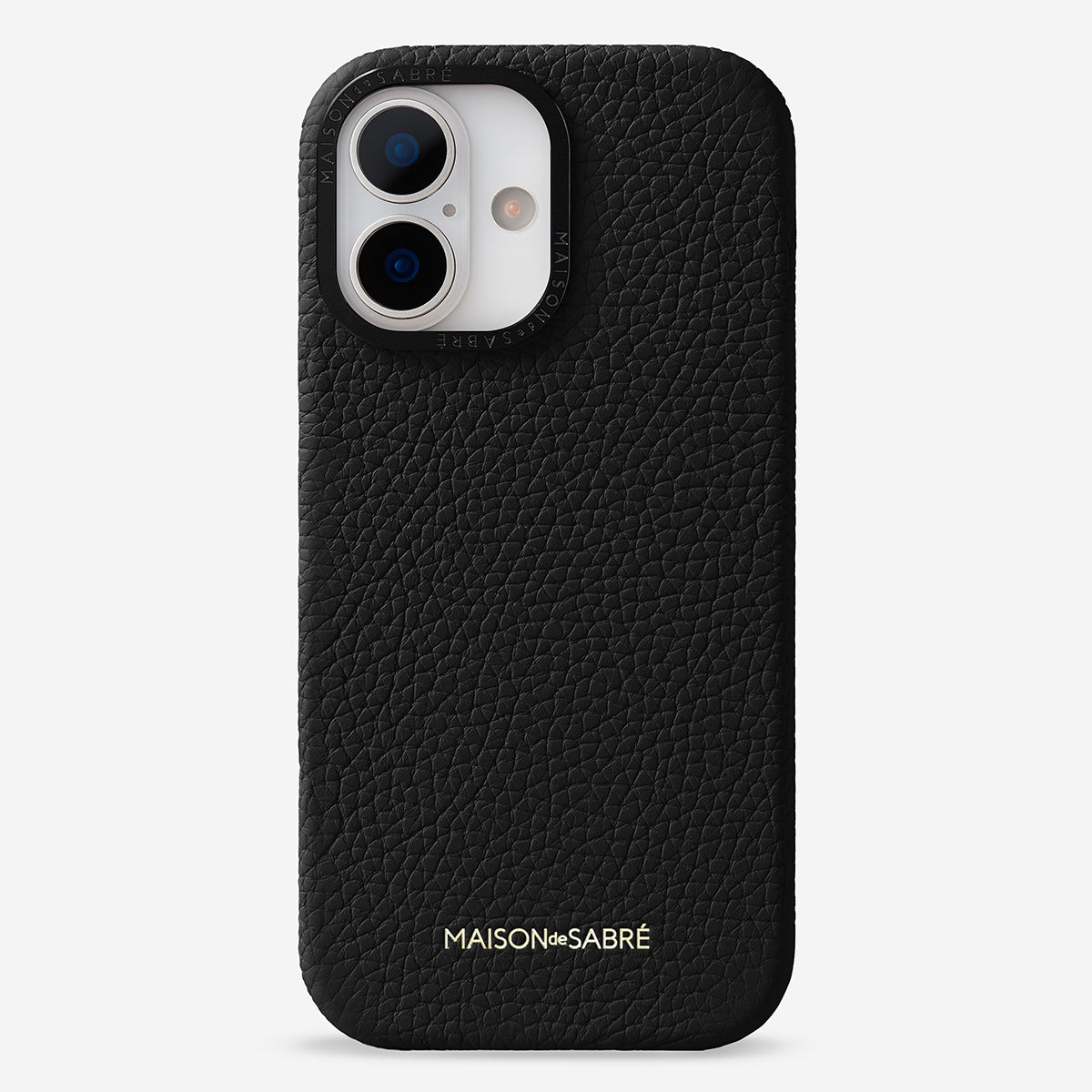 iPhone 17 Case in Black Caviar | MAISON de SABRÉ