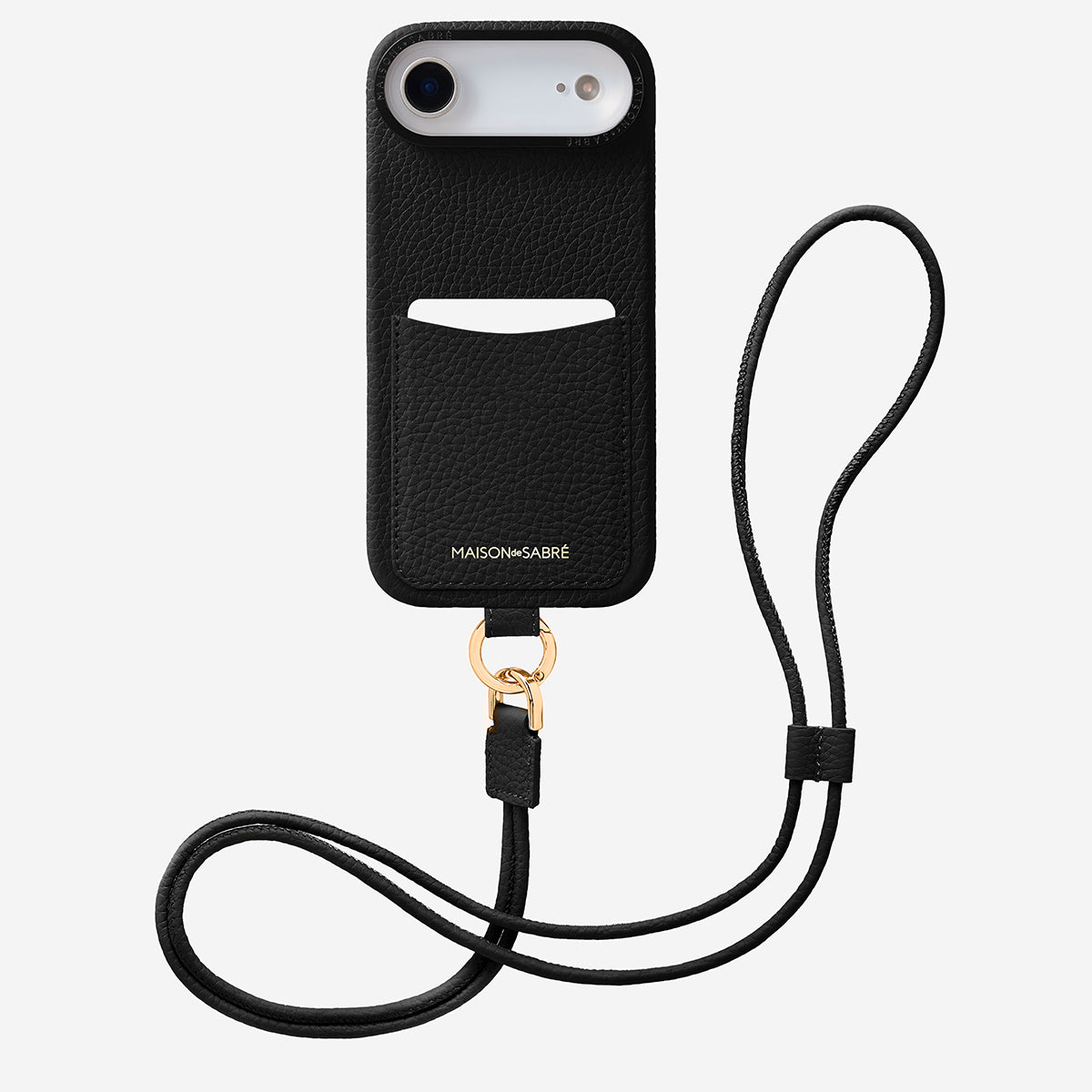 The Sling Phone Case iPhone 17 Air - Black Caviar