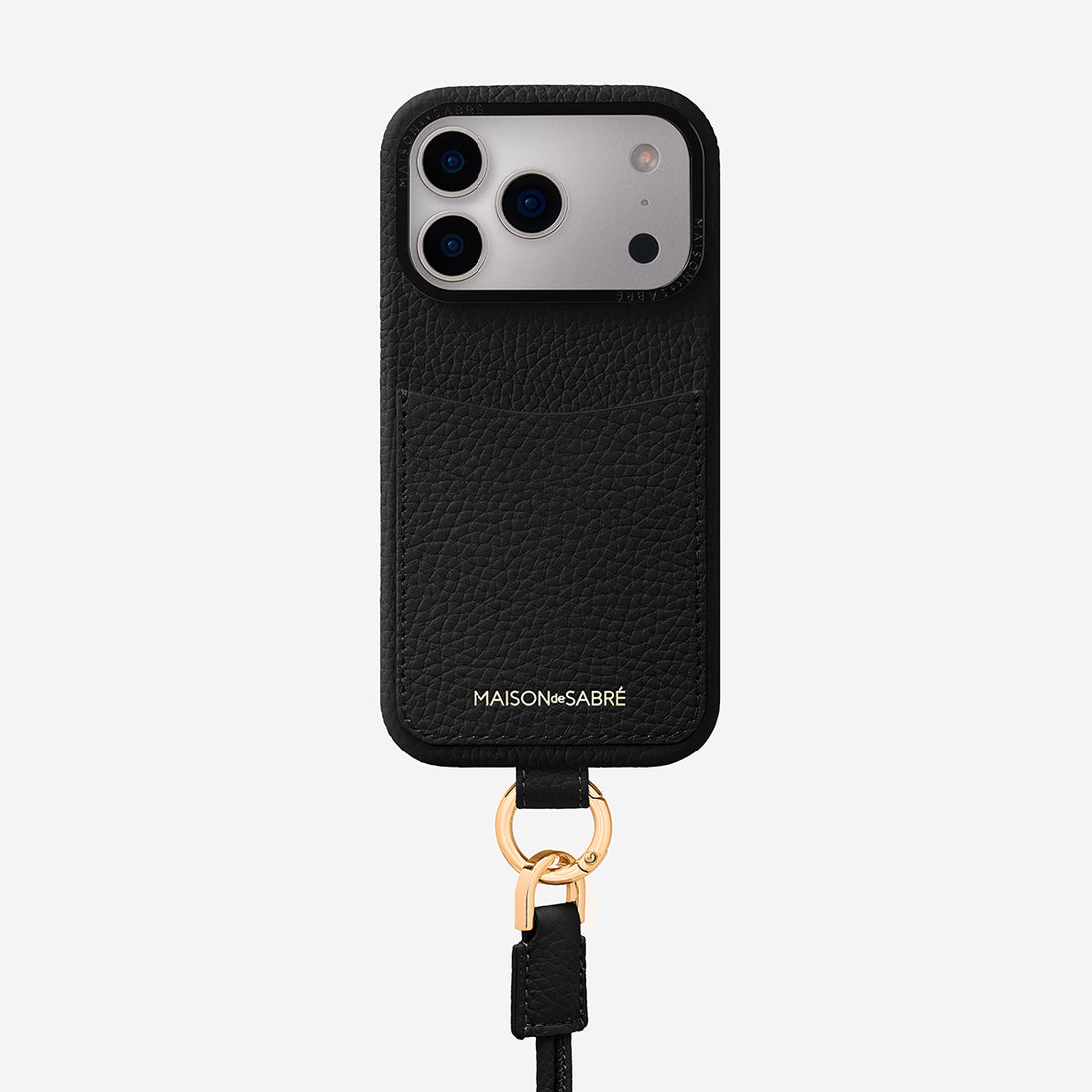 The Sling Phone Case iPhone 17 Pro - Black Caviar