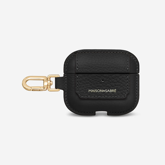 The AirPods Pro 3 Case Charm - Black Caviar