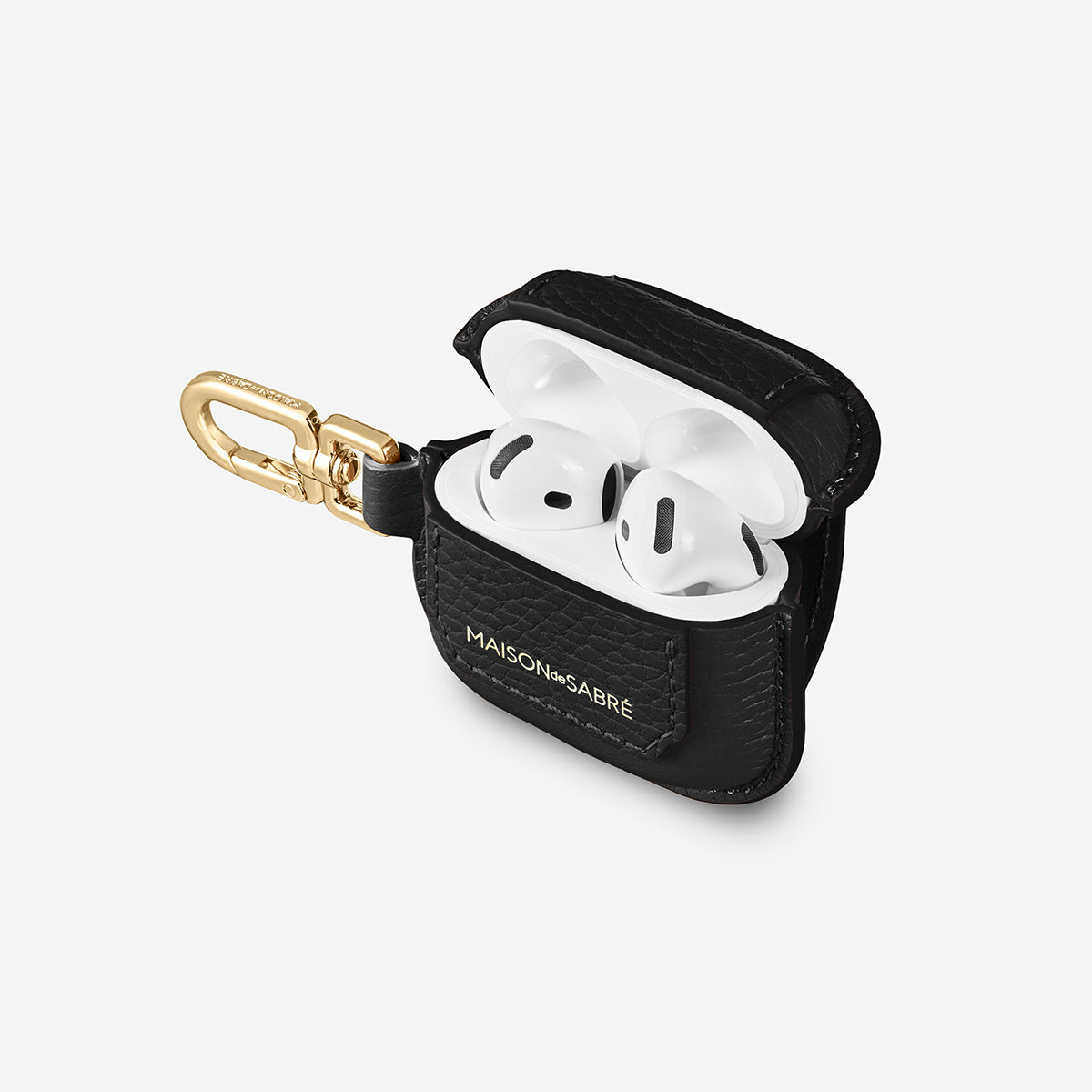 The AirPods 4 Case Charm - Black Caviar