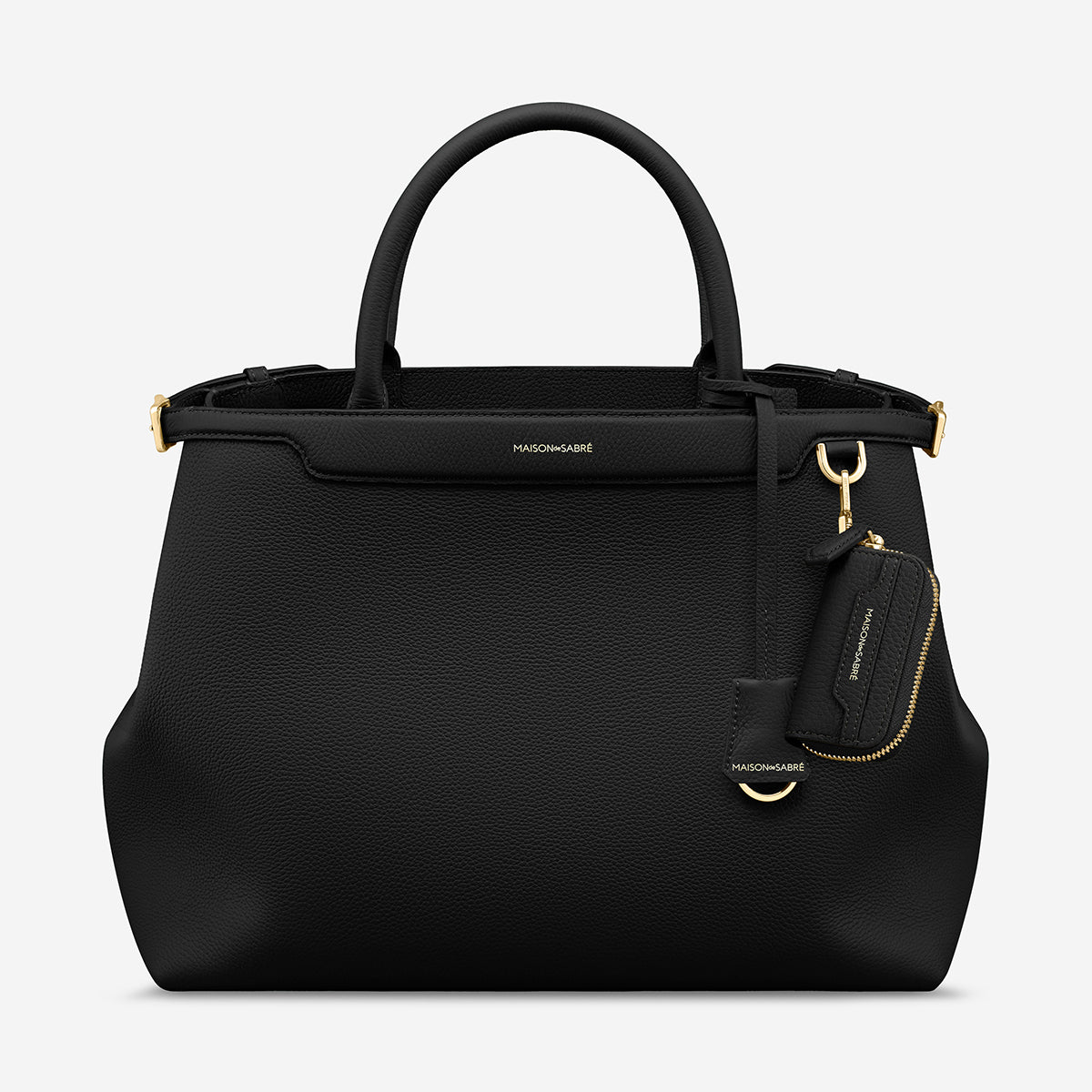 The Key Case Charm - Black Caviar