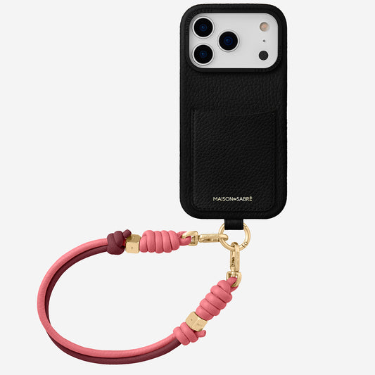 The Twist Phone Case iPhone 18 Pro Max - Black Candy