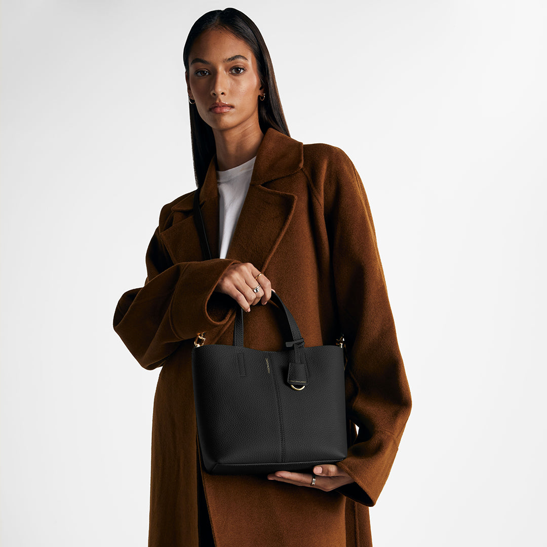 Small Soft Tote in Rouge Noir | MAISON de SABRÉ