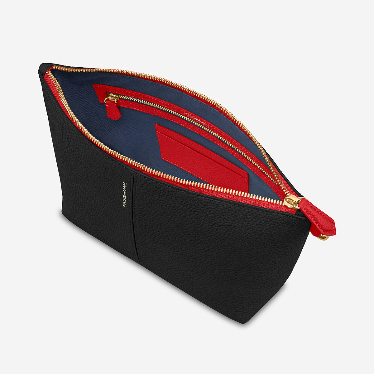 The Medium Flaire Pouch - Rouge Noir