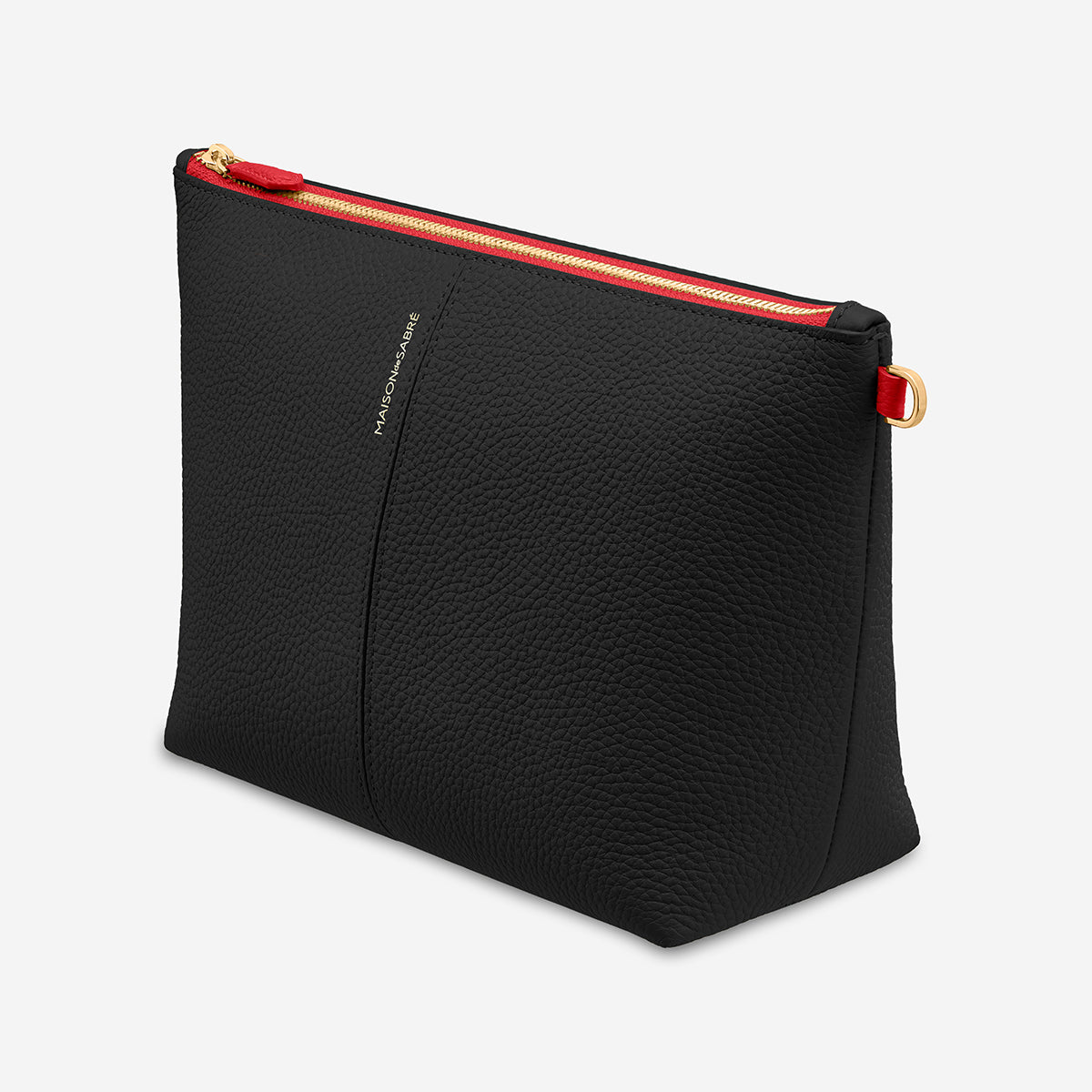 The Medium Flaire Pouch - Rouge Noir