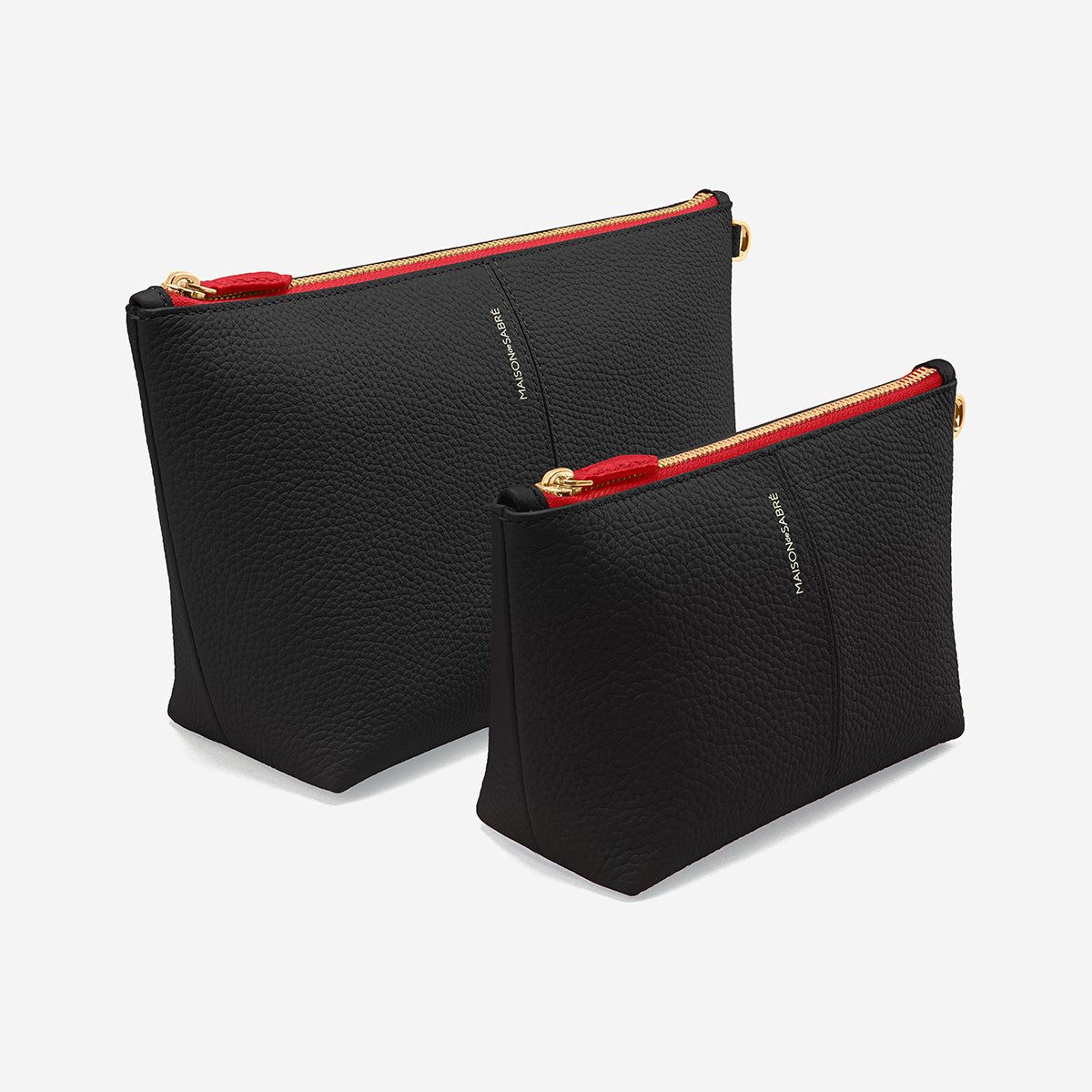 The Small Flaire Pouch - Rouge Noir